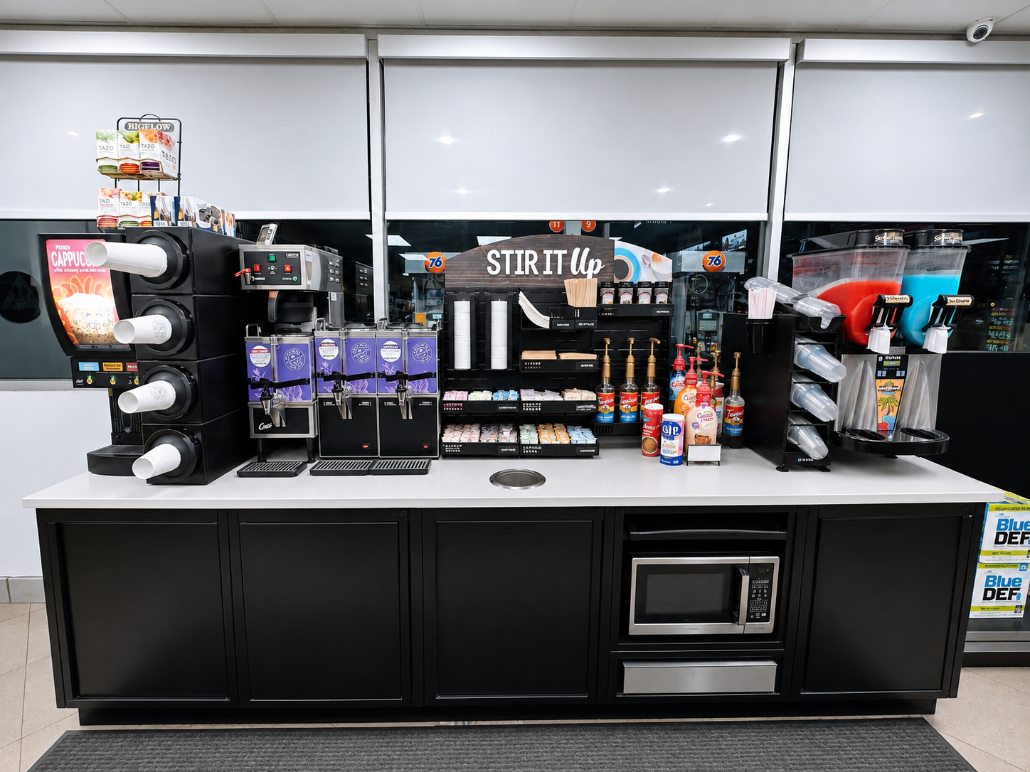 Coffee & cappuccino bar
